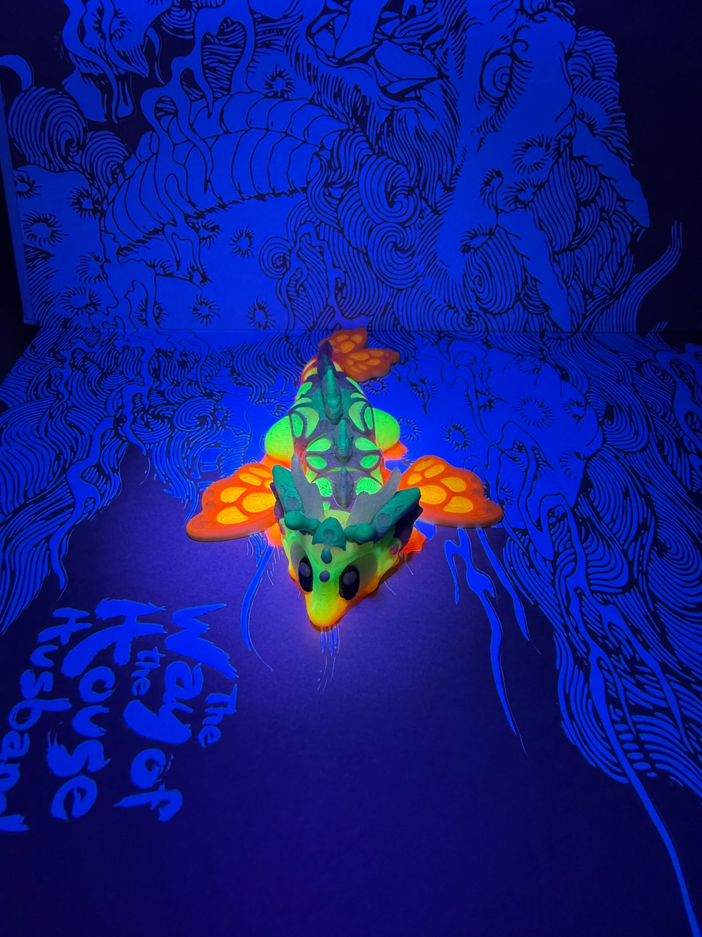 Butterfly baby dragon with egg ￼