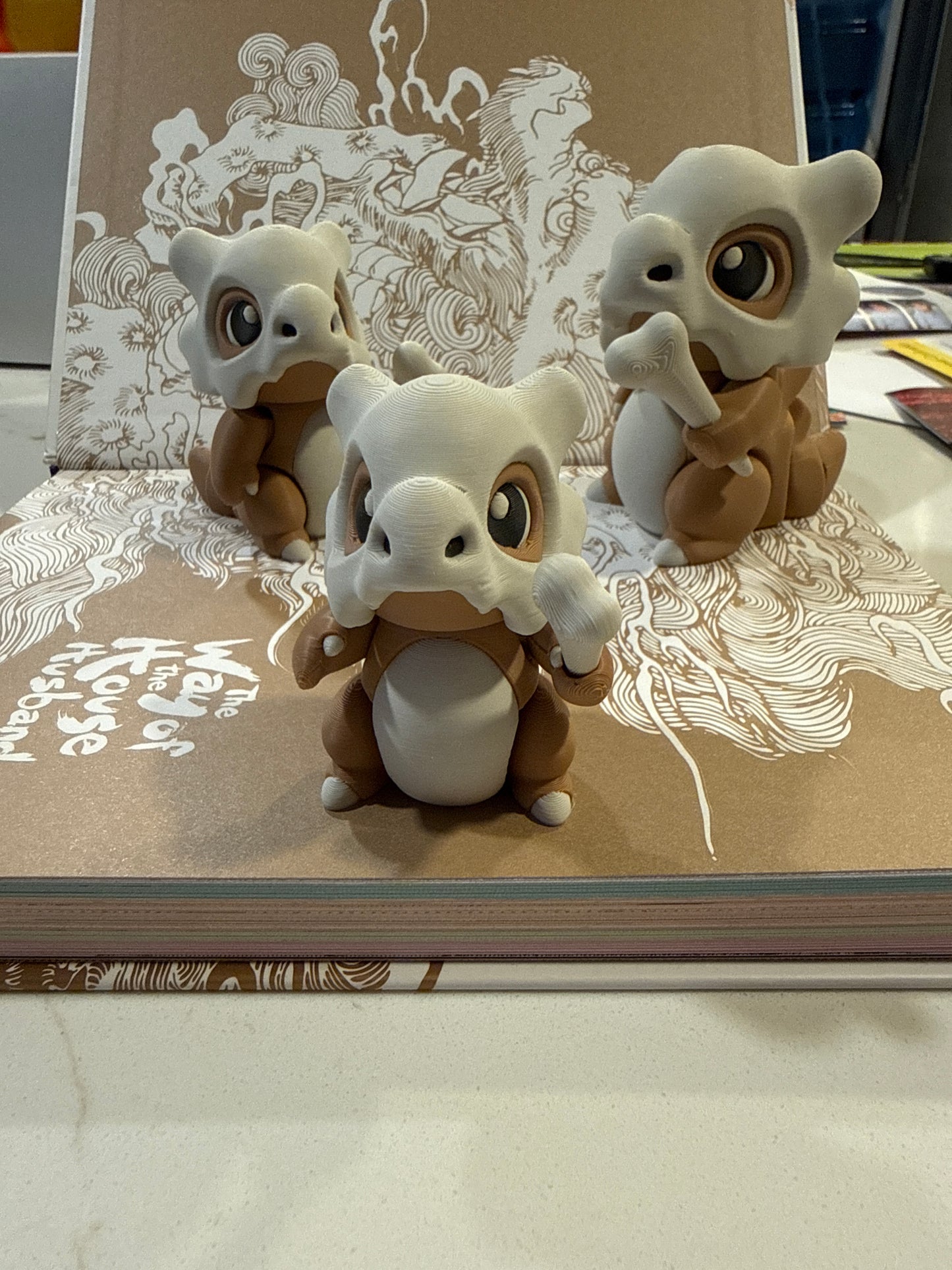 Cubone Pokémon. 3 pack S, M & L
