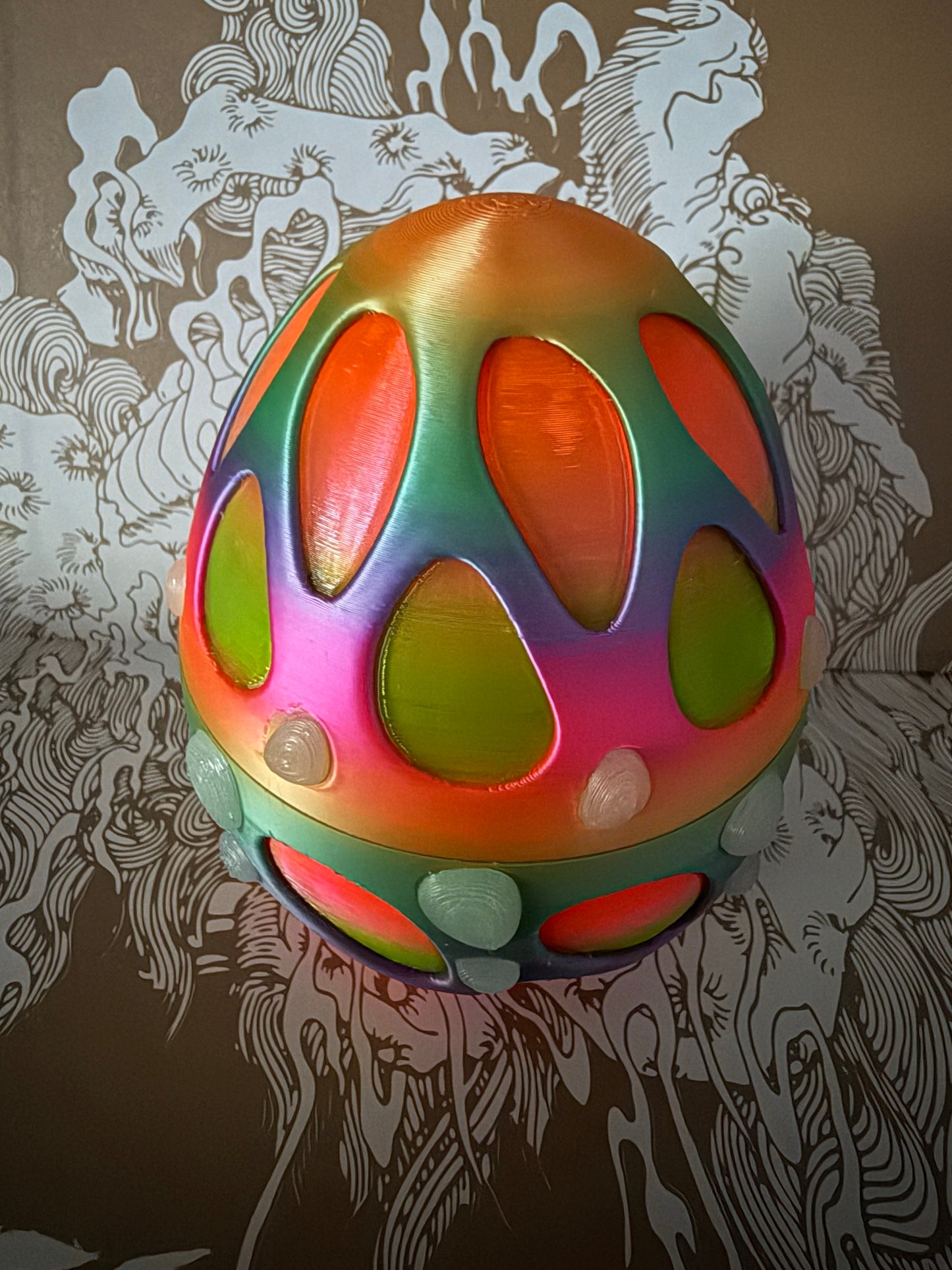 Butterfly baby dragon with egg ￼