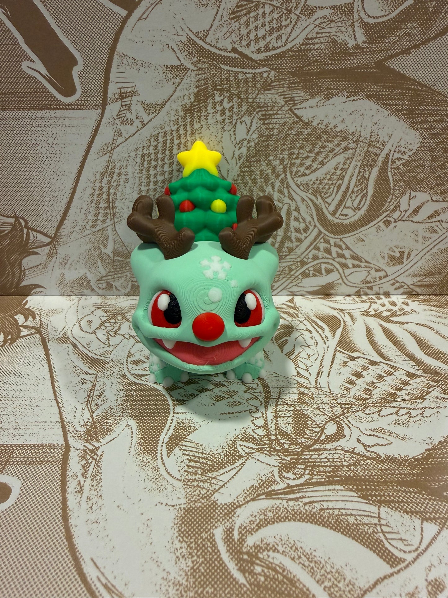 Bulbasaur Christmas mashup ￼