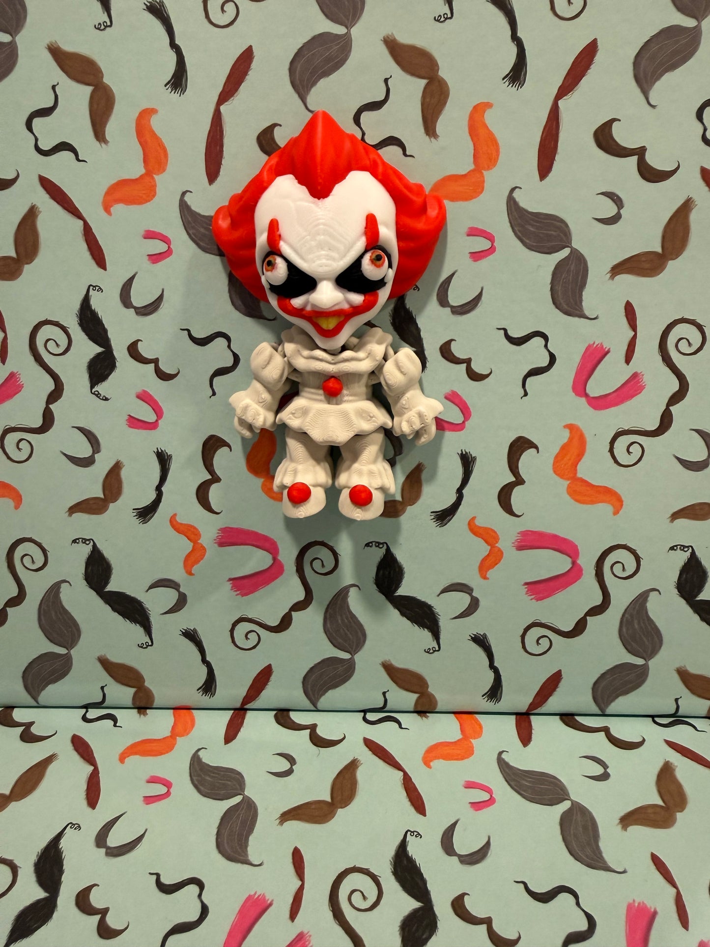 This is the clown from the movie iT.￼