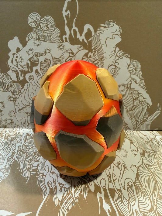 Lava baby Dragon with egg