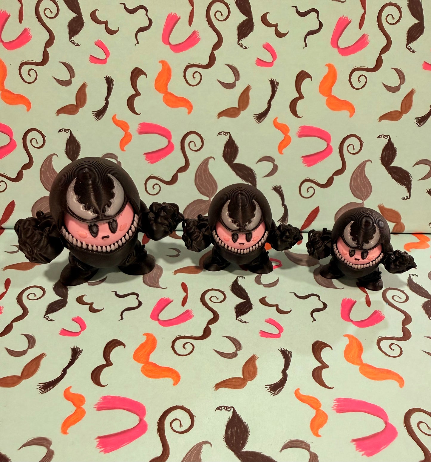 Kirby / venom mashup￼￼