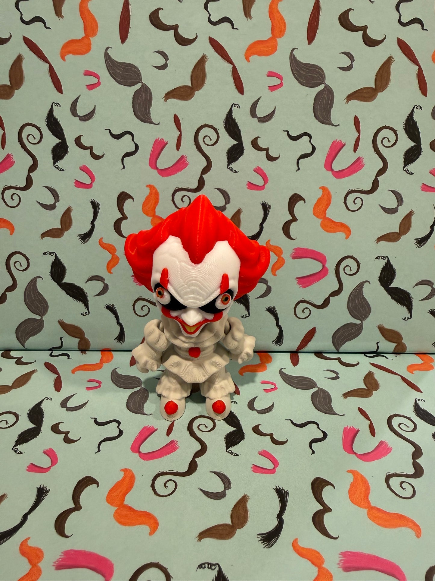 This is the clown from the movie iT.￼