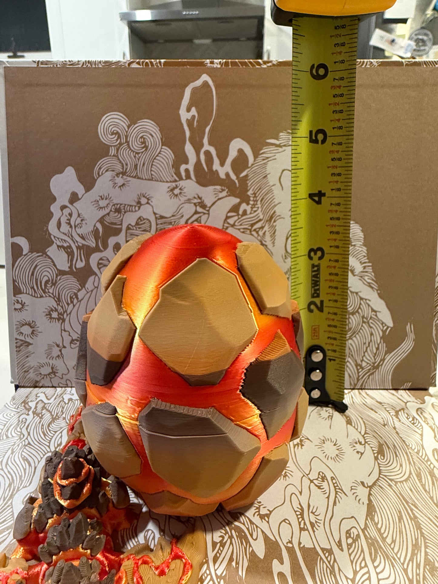 Lava baby Dragon with egg