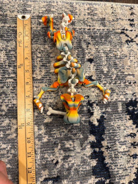 Multicolor sabertooth tiger