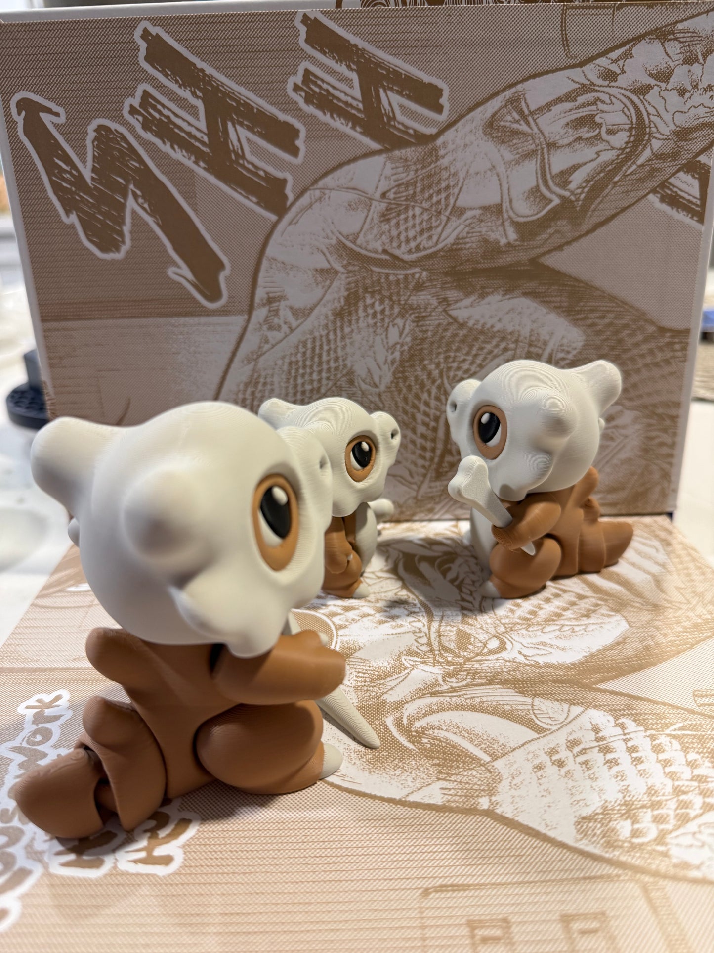 Cubone Pokémon. 3 pack S, M & L
