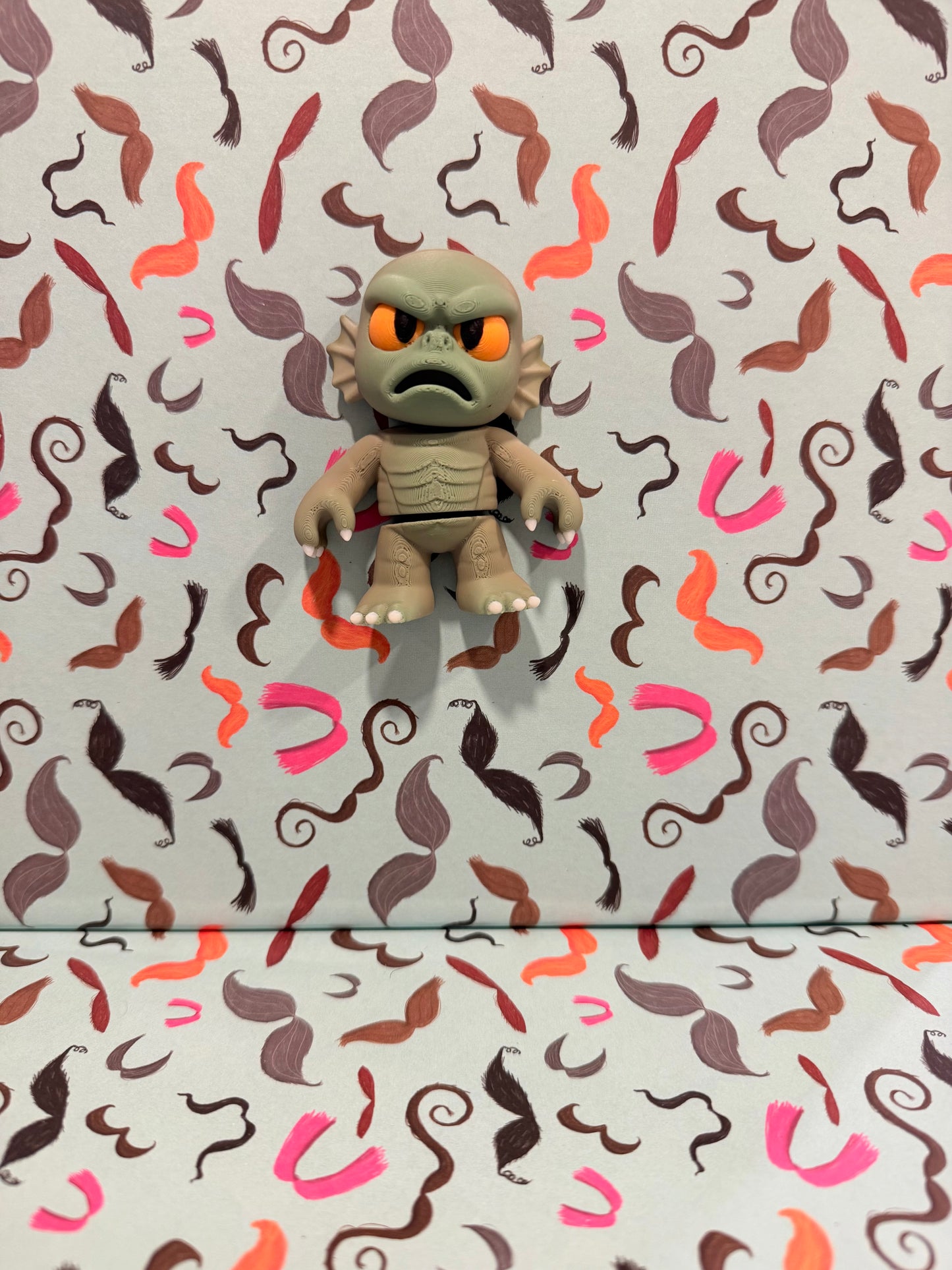 Loch Ness monster from the blue lagoon ￼