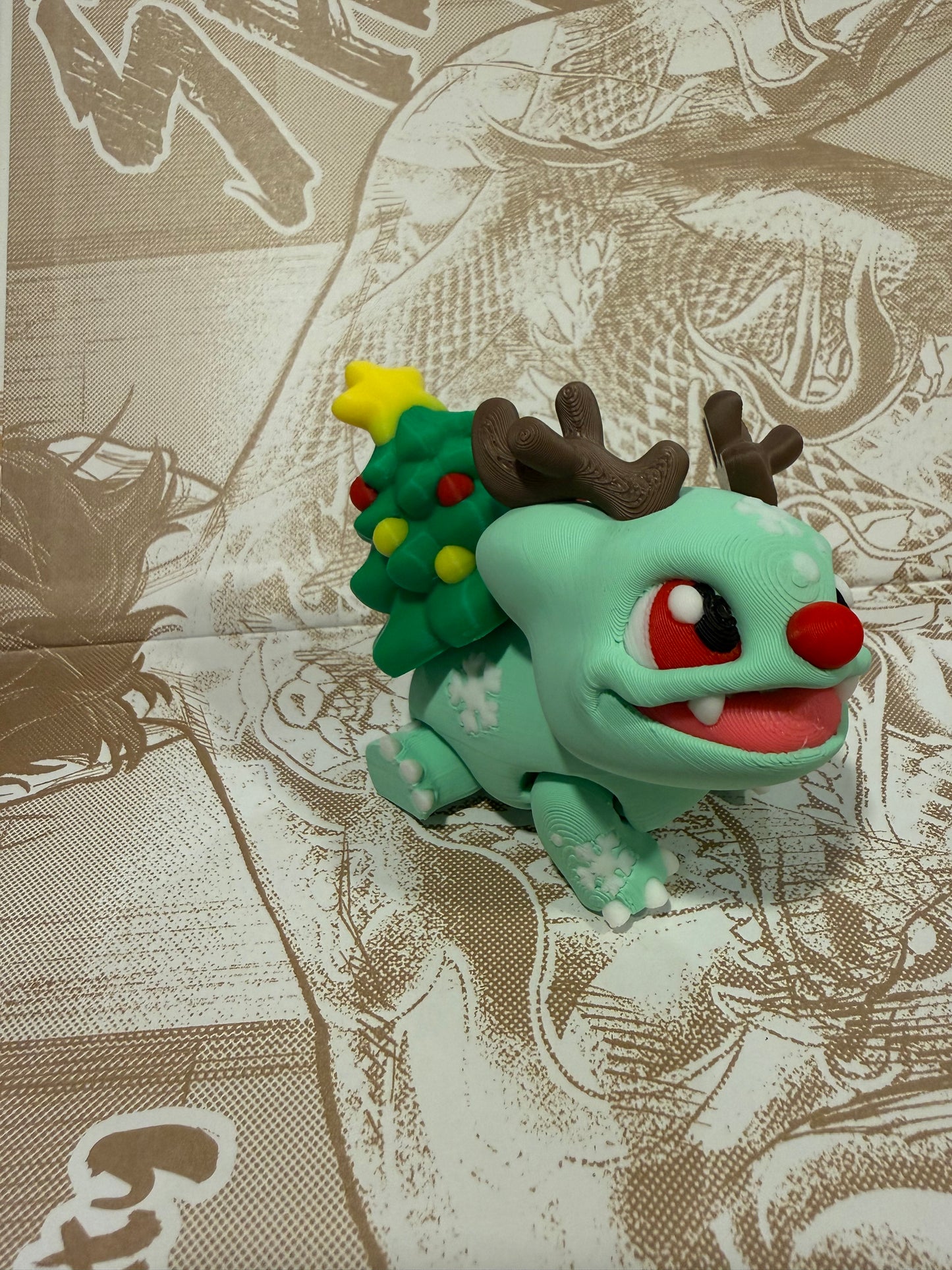 Bulbasaur Christmas mashup ￼