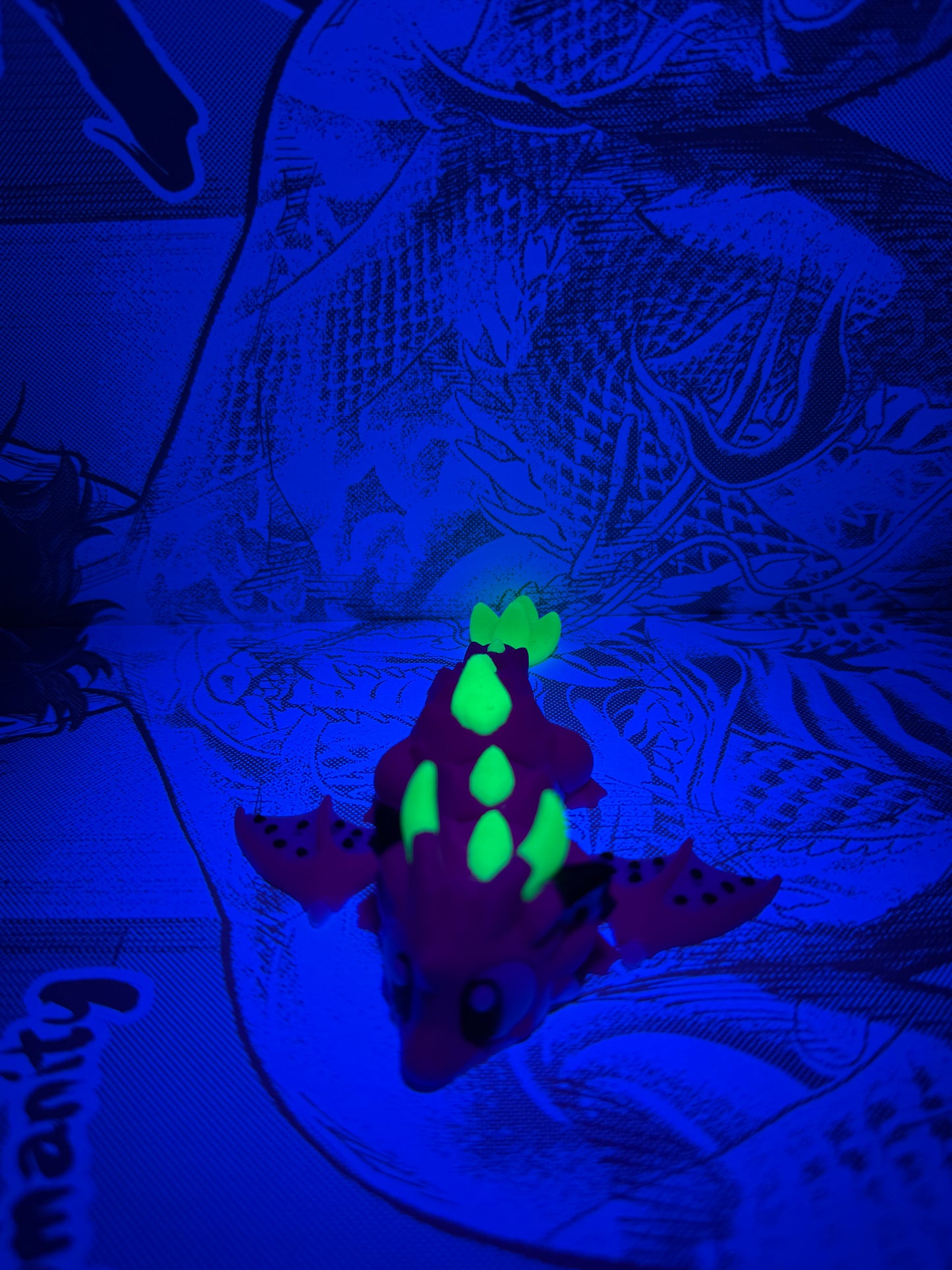 Baby Dragon fruit with egg Glow