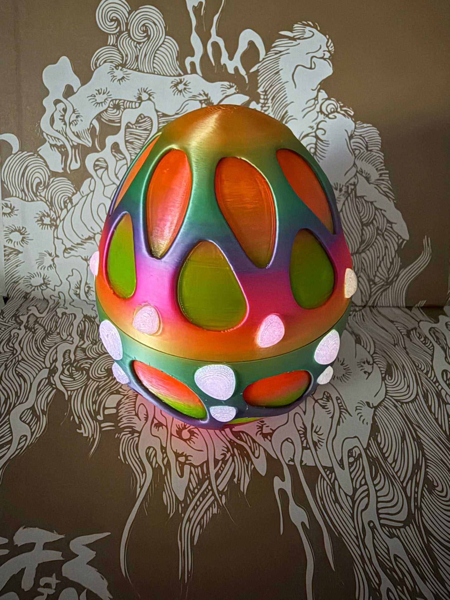 Butterfly baby dragon with egg ￼