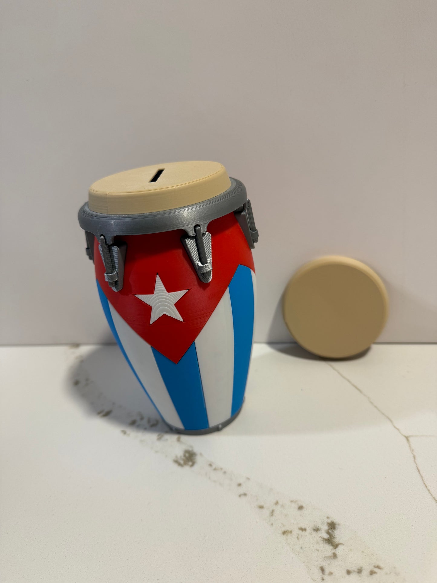 Cuban conga piggy bank