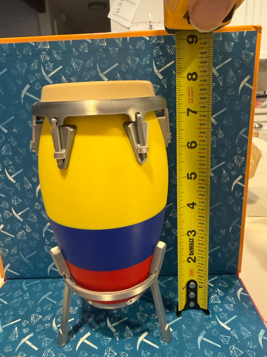 Colombian conga piggy bank ￼