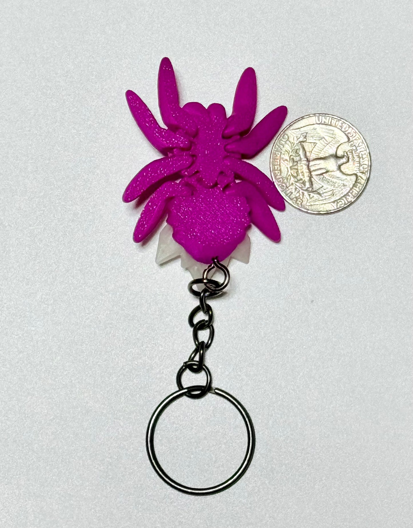 Glow in the Dark, tricolor Flexi Cristal Spiders 🕷️