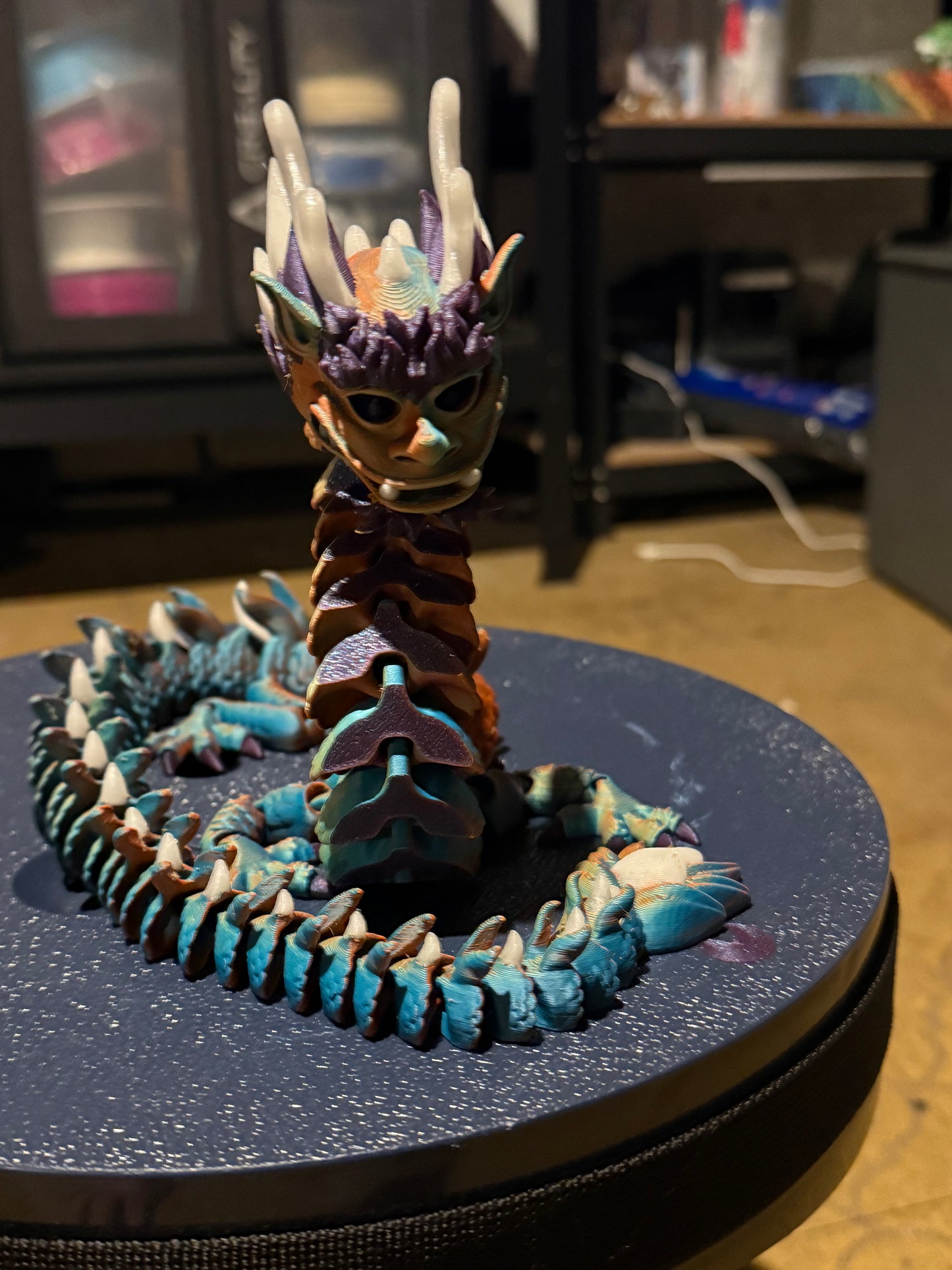 Royal Dragon: Glows in the dark and articulates