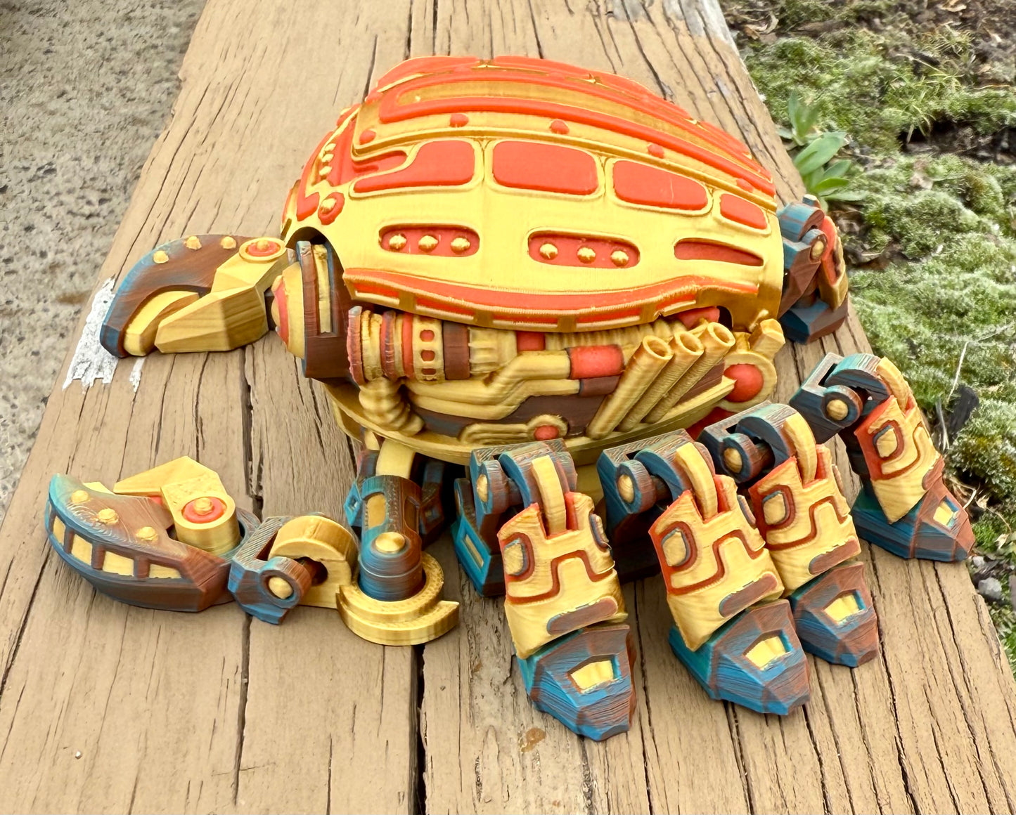 Cyber Crab 🦀 Box articulating