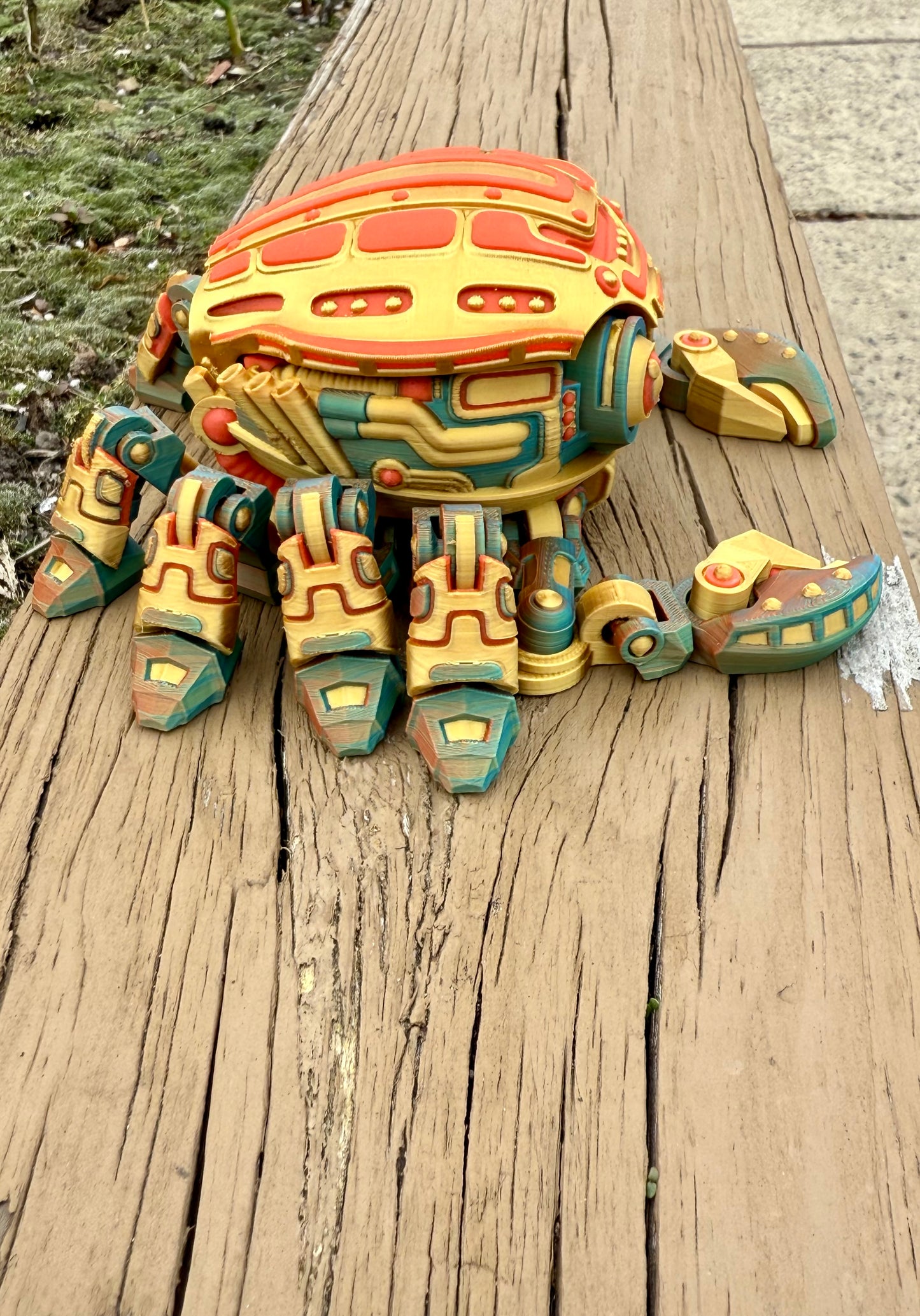 Cyber Crab 🦀 Box articulating