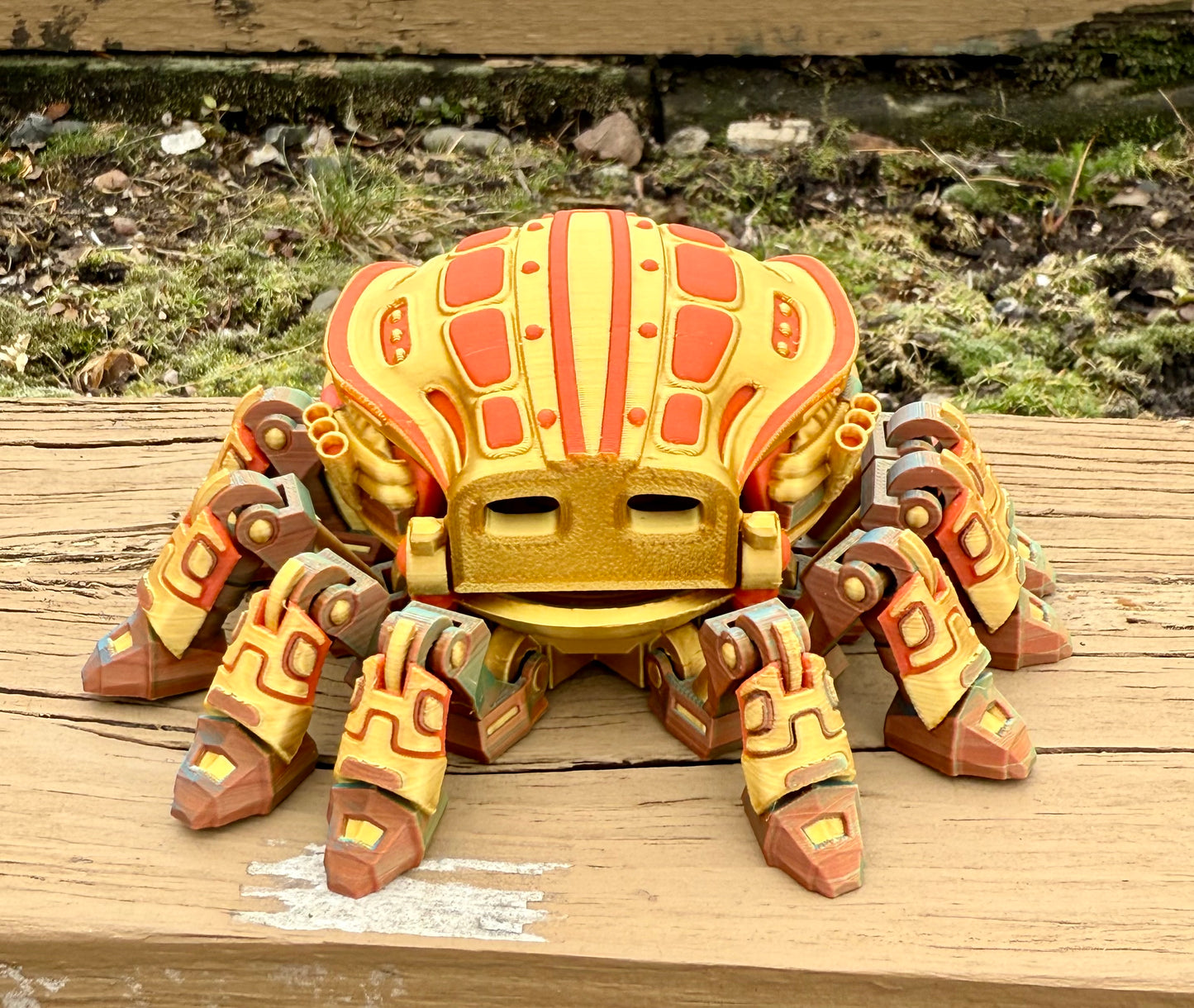Cyber Crab 🦀 Box articulating