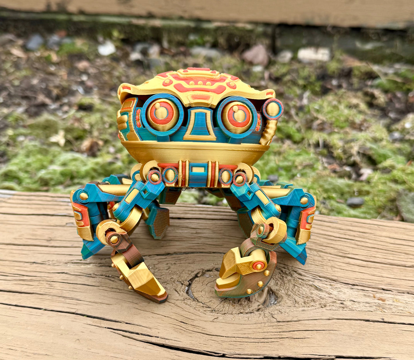 Cyber Crab 🦀 Box articulating