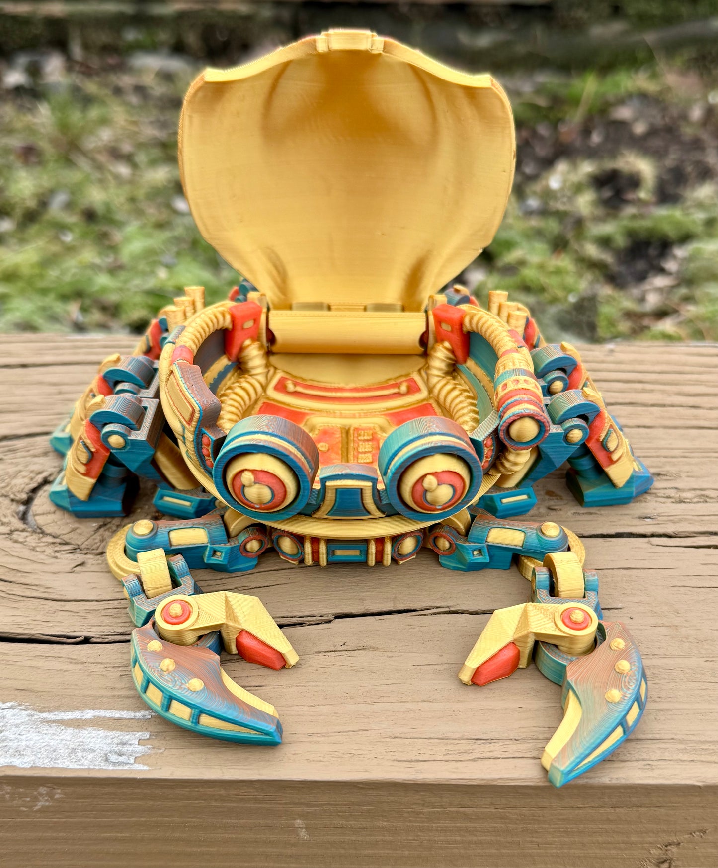 Cyber Crab 🦀 Box articulating