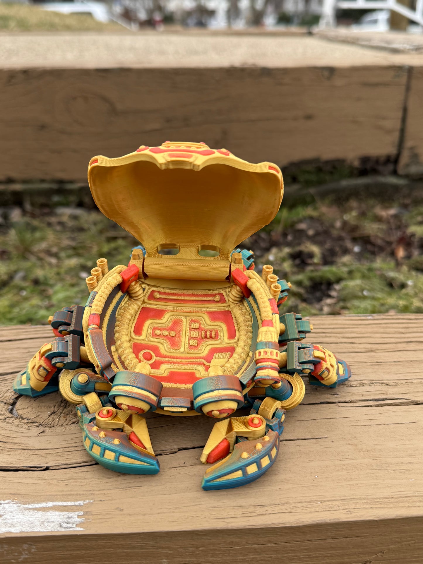 Cyber Crab 🦀 Box articulating