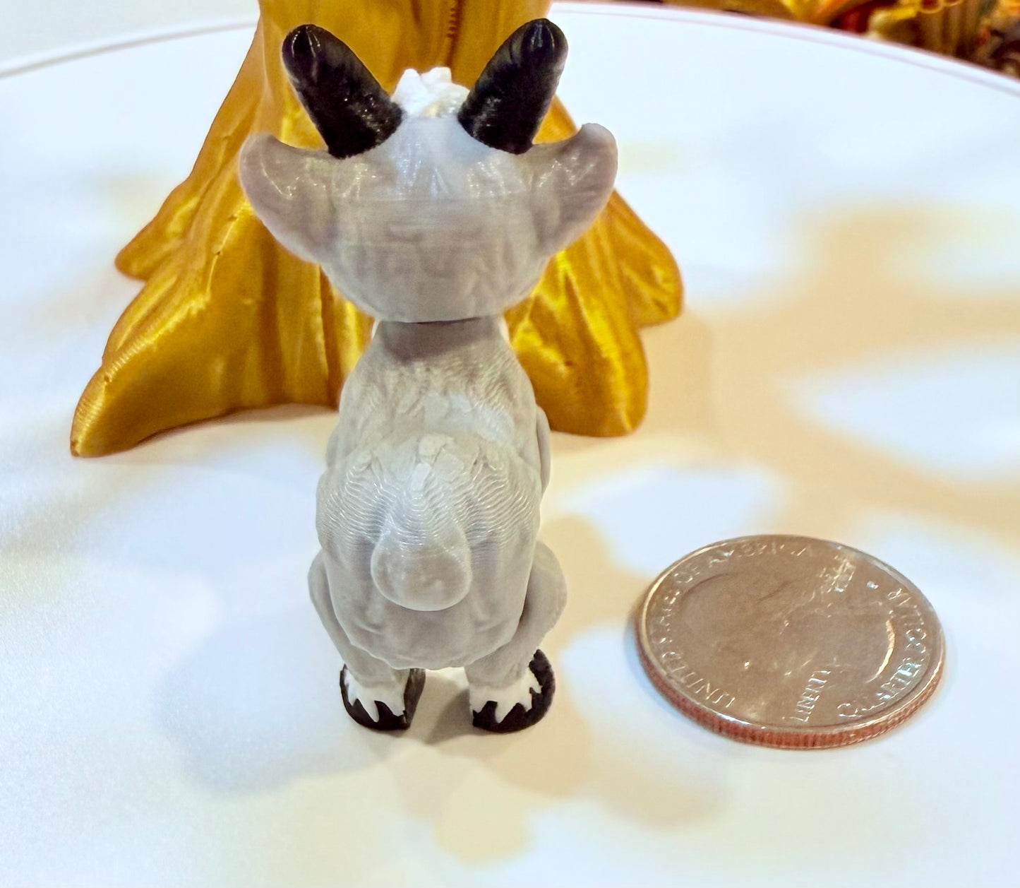 Flexi Tiny long horn Goat