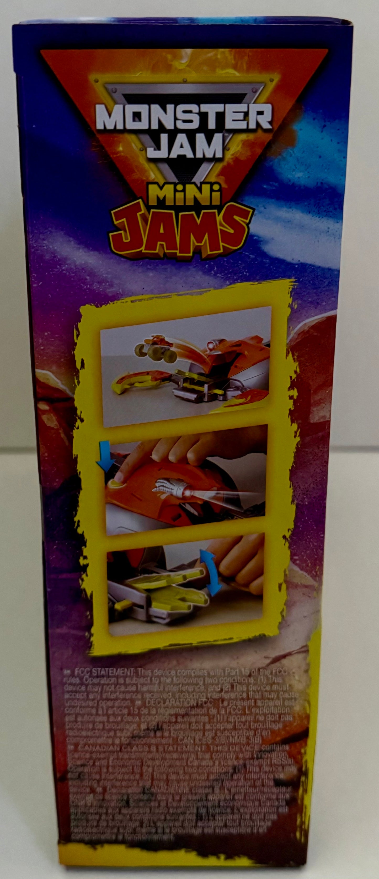 Monster Jam Mini, El Toro Loco Venom Velocity Scorpion Playset