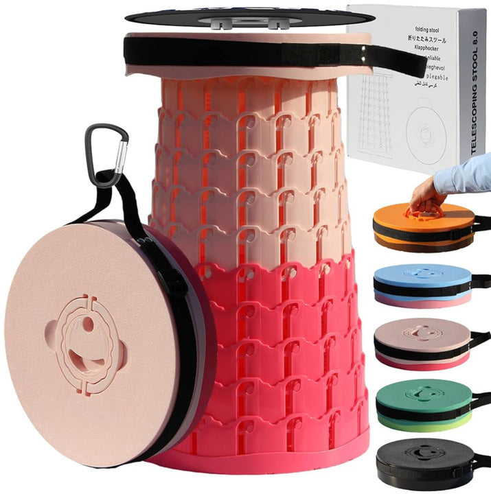 XL Collapsible Stools Pink
