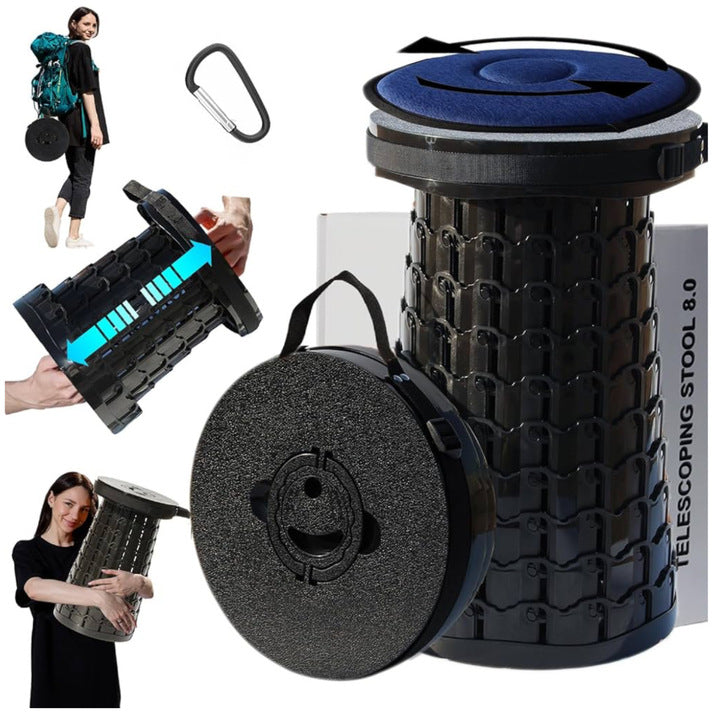 MIGHTY SEATS Collapsible stools Black