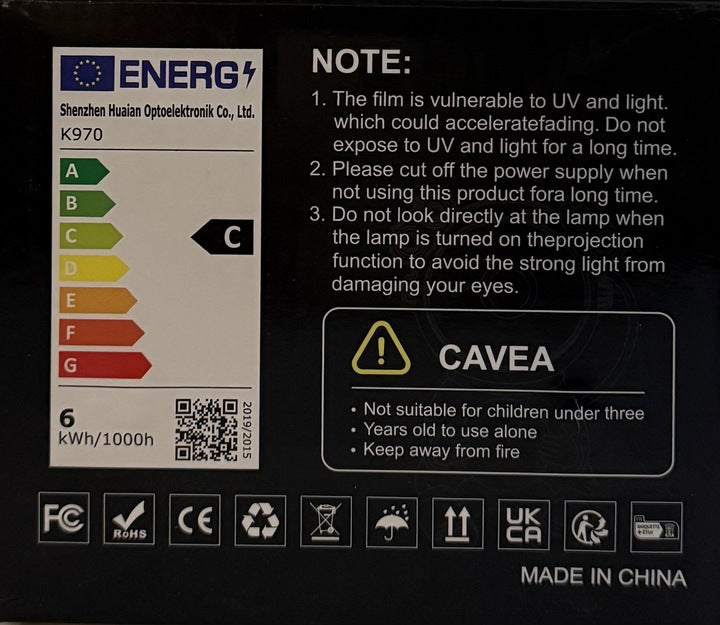 GALXSY NIGHTLIGHT PROJECTOR