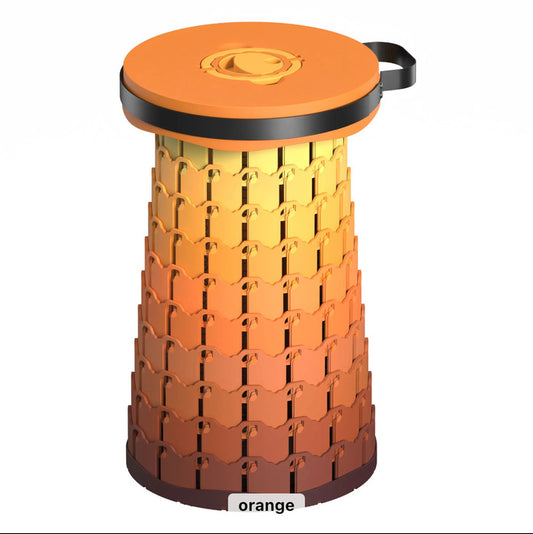 XL Collapsible Stools Orange