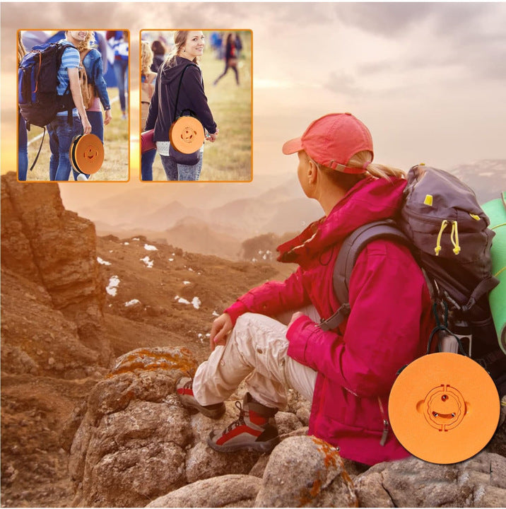 XL Collapsible Stools Orange